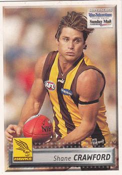 2003 Select The Advertiser-Sunday Mail AFL #34 Shane Crawford Front